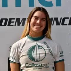 Ana, surf instructor at Calima Surf School