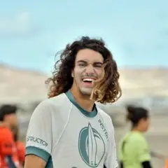 Edu, surf instructor at Calima Surf School
