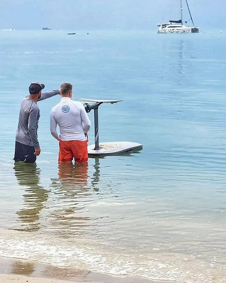 E-foil for two with Efoil Samui