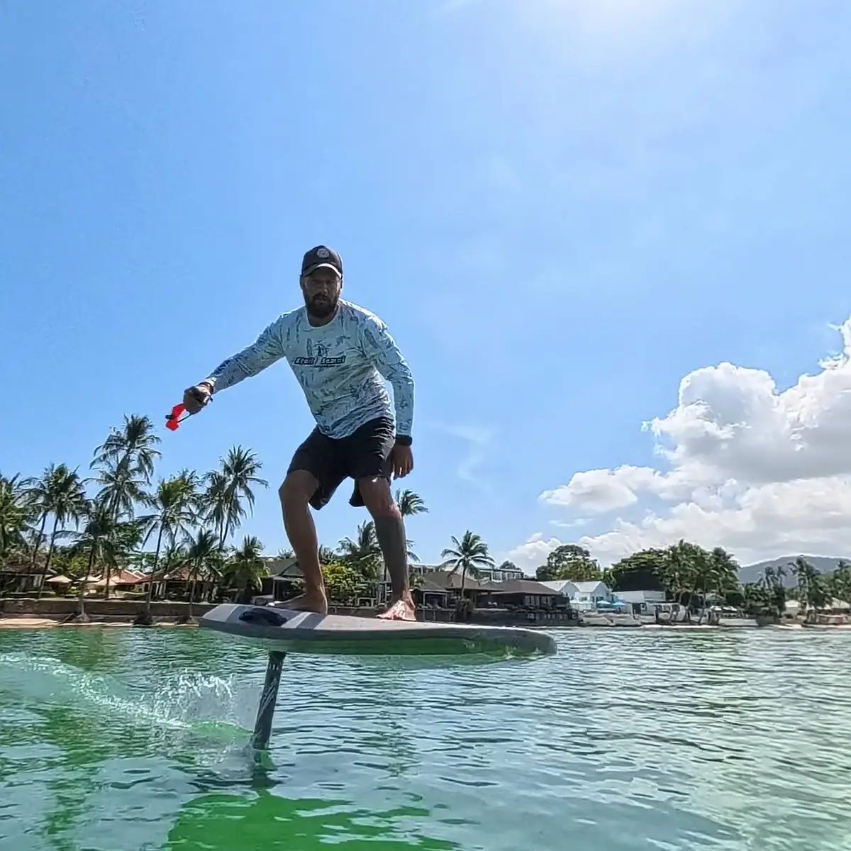 E-foil session with Efoil Samui