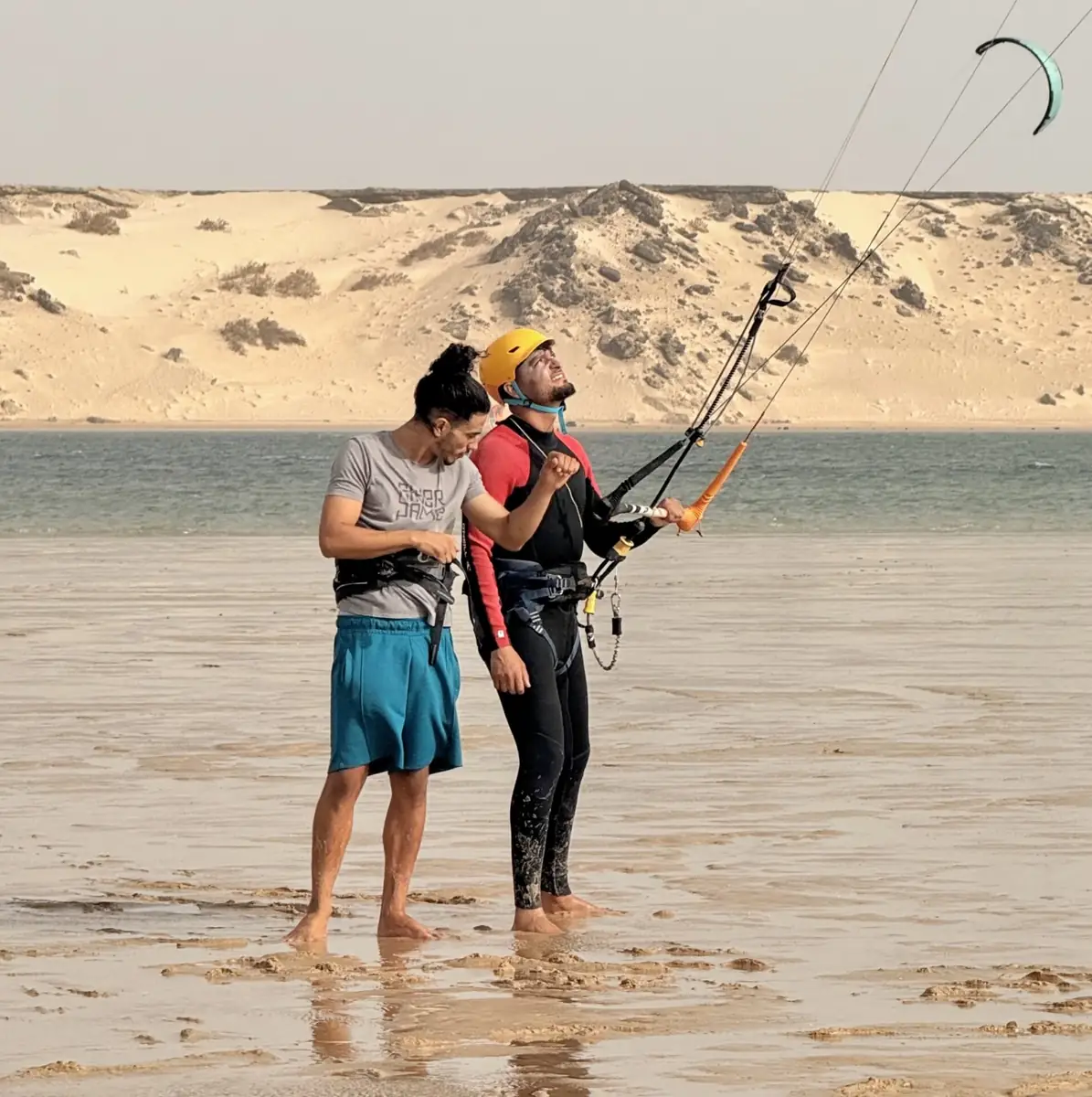 Hawama Kiteboarding, surfing in Dakhla
