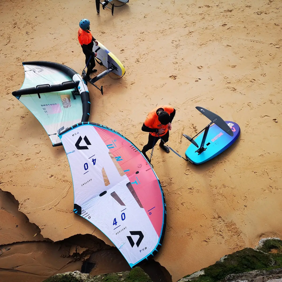 Private wing foil lessons with Hawama Kiteboarding