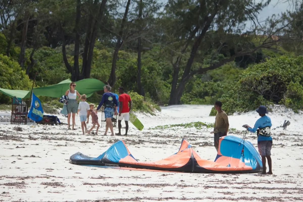 Full kite set rental with Kite Adventures Watamu
