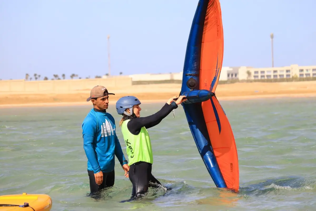 Wing Foil lesson with Kite Instructor in Safaga