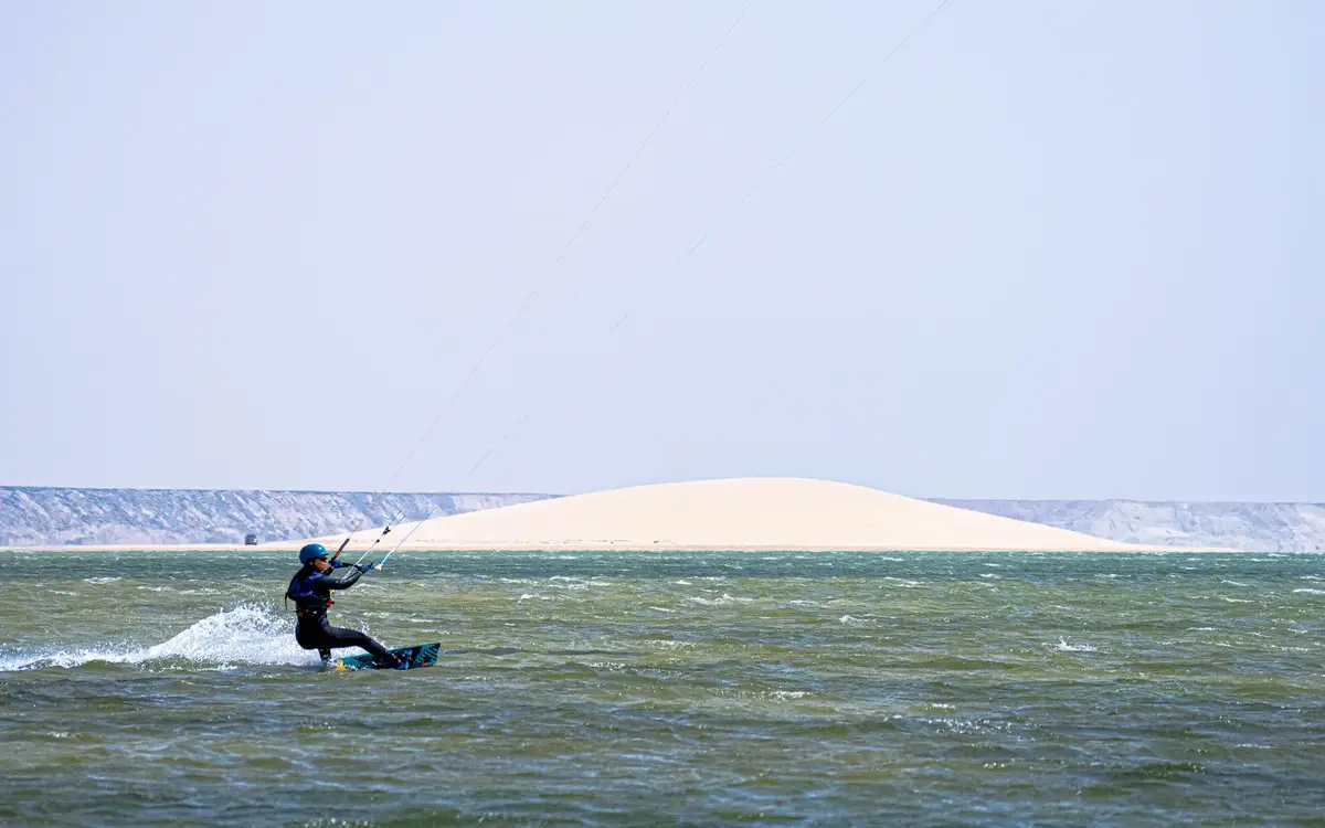 Private kitesurf lessons with KiteResorts Dakhla