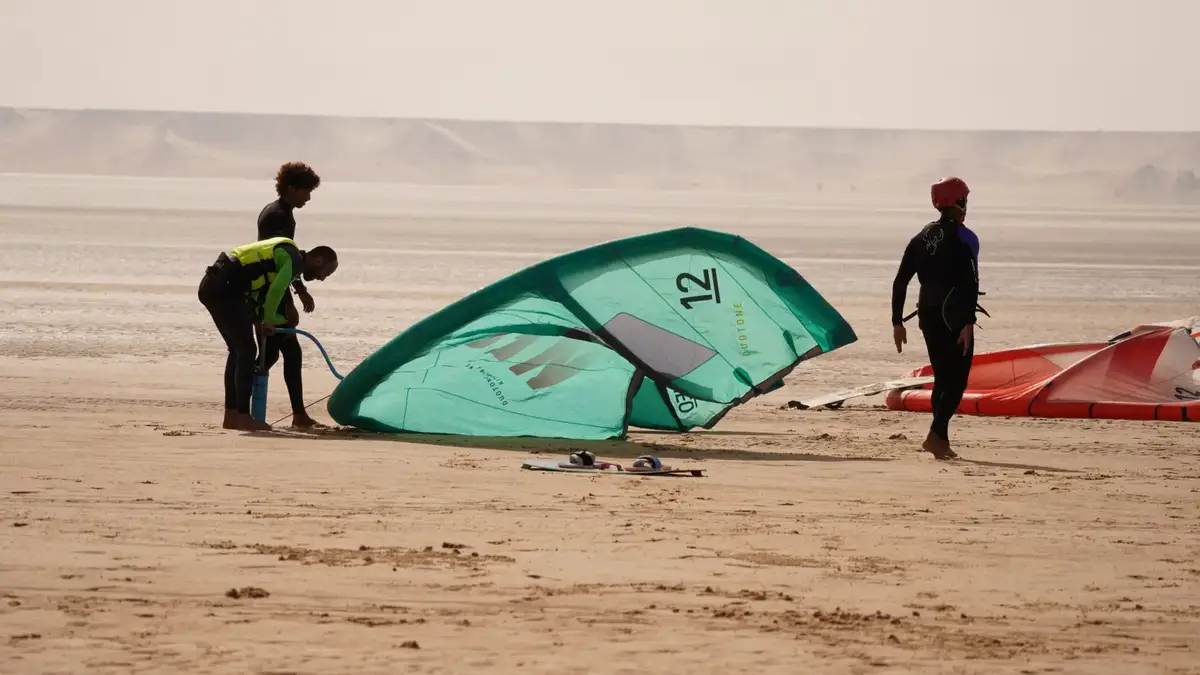 Private surf lessons with KiteResorts Dakhla